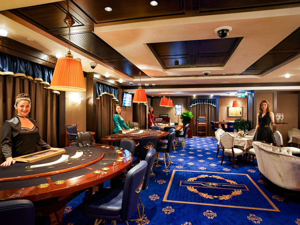 Интерьер казино