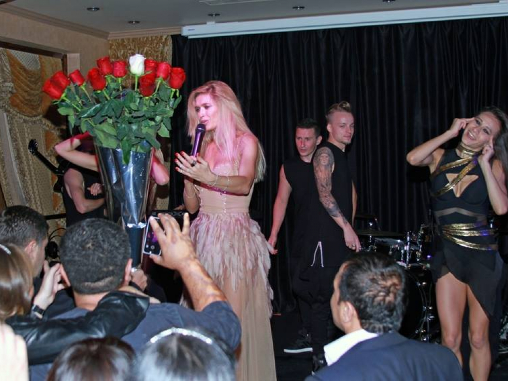 Концерт Веры Брежневой в казино «Шангри Ла Тбилиси»